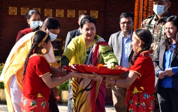 राष्ट्रपति कार्यालय शीतल निवासमा देउसीभैलो